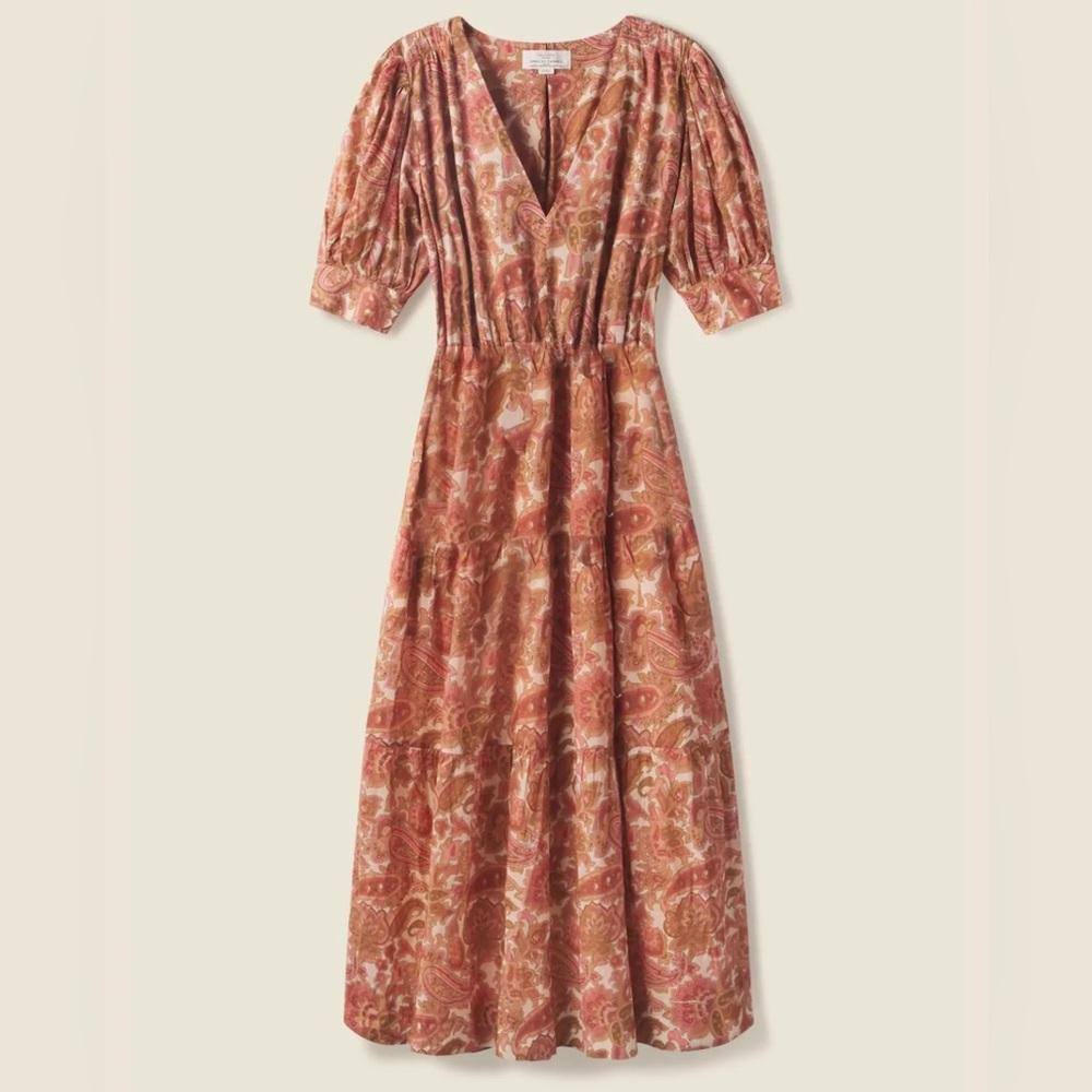 Trovata Arden Dress - Autumn Paisley